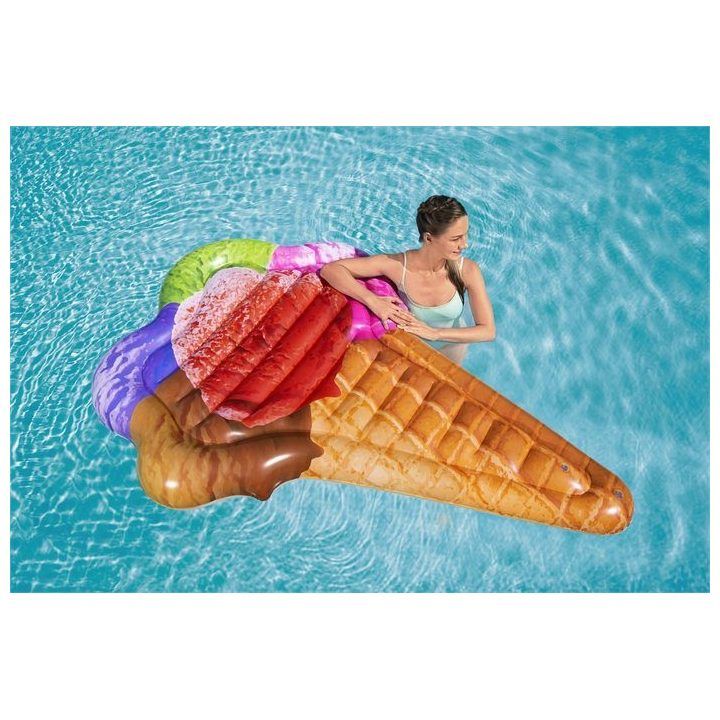 Pripučiamas vandens čiužinys ledų formos Bestway Ice-Creammat, 188 × 130 cm