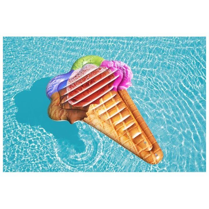 Pripučiamas vandens čiužinys ledų formos Bestway Ice-Creammat, 188 × 130 cm
