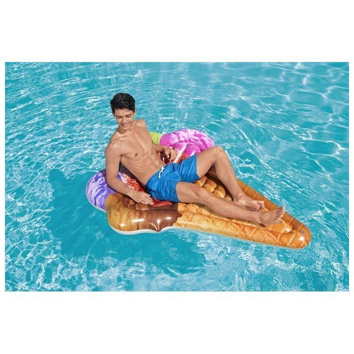 Pripučiamas vandens čiužinys ledų formos Bestway Ice-Creammat, 188 × 130 cm