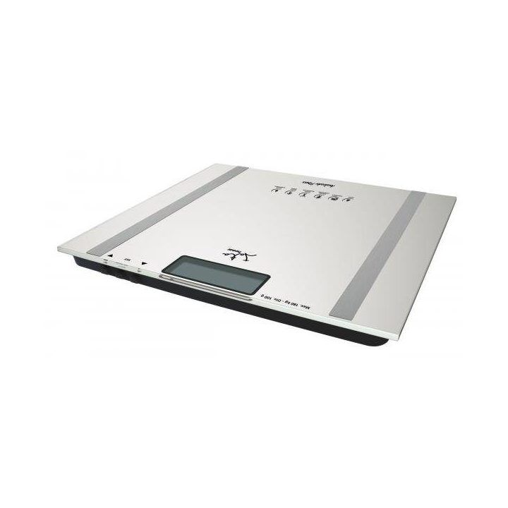 Elektroninės kūno sudėties svarstyklės Jata 532, 180 kg, baltos