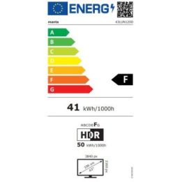 4K UHD televizorius Manta 43LUN120D, 43 colių