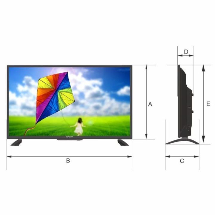 4K UHD televizorius Manta 43LUN120D, 43 colių