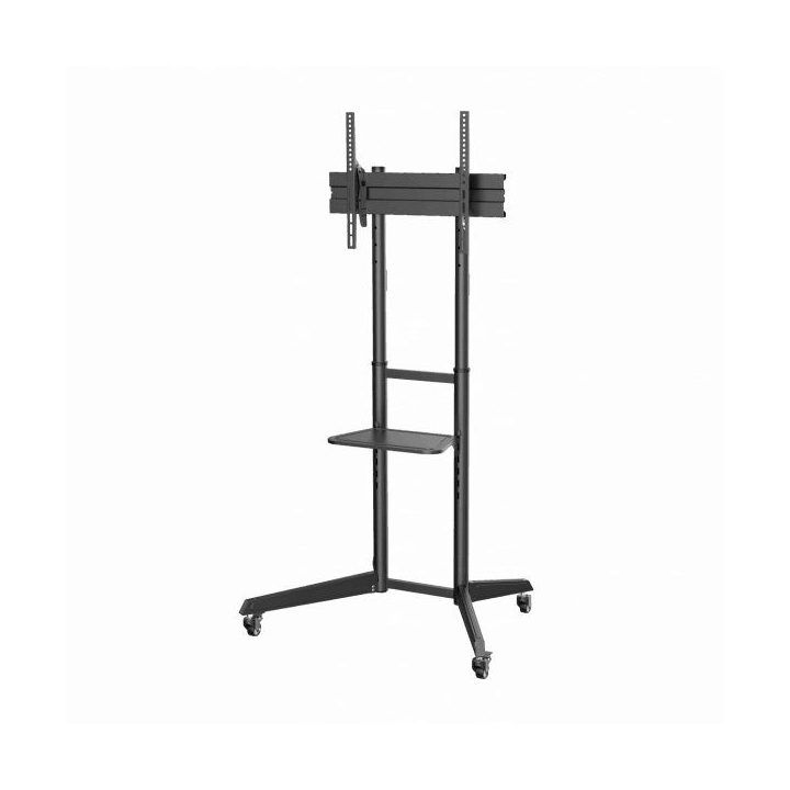 Mobilus grindinis televizoriaus stovas Sbox FS-400, 37–70 colių, juodas