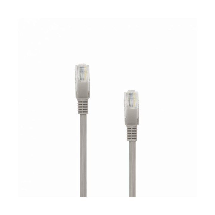UTP CAT5e tinklo kabelis Sbox UTP-5/R, 5 m, pilkas