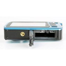 Veiksmo kamera su dviem ekranais Easypix Aquapix W3048-I Iceblue Edge, iki 3 m, šviesiai mėlyna