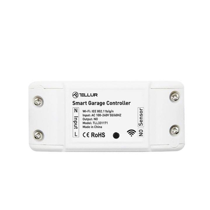 Garažo vartų Wi-Fi valdiklio rinkinys Tellur, 2200 W, baltas