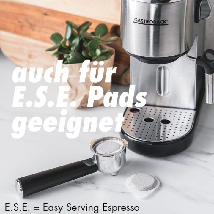 Espreso kavos aparatas Gastroback Design Espresso Piccolo, 1400 W