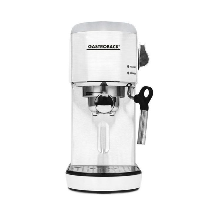 Espreso kavos aparatas Gastroback Design Espresso Piccolo, 1,5 l, 1400 W, baltas