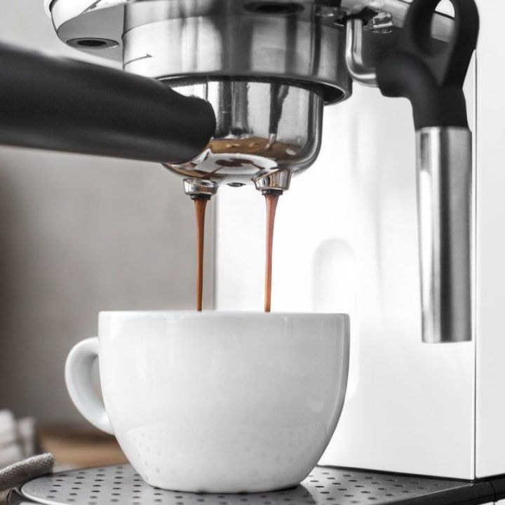 Espreso kavos aparatas Gastroback Design Espresso Piccolo, 1,5 l, 1400 W, baltas