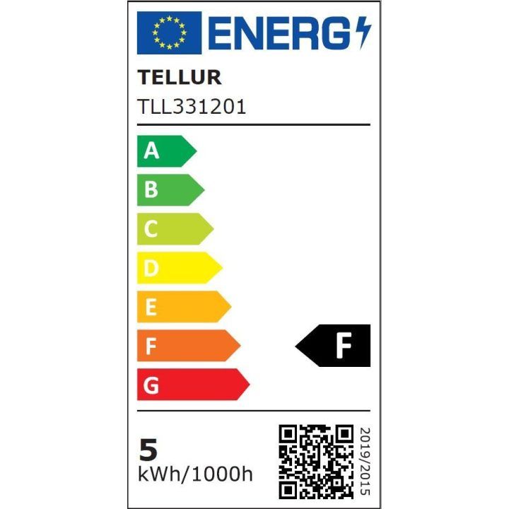 Išmanioji reguliuojamo ryškumo LED lemputė GU10 Tellur, 5 W