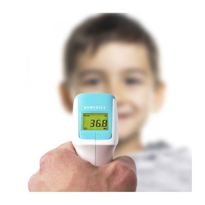 Nekontaktinis infraraudonųjų spindulių kūno termometras Homedics TE-350-EU
