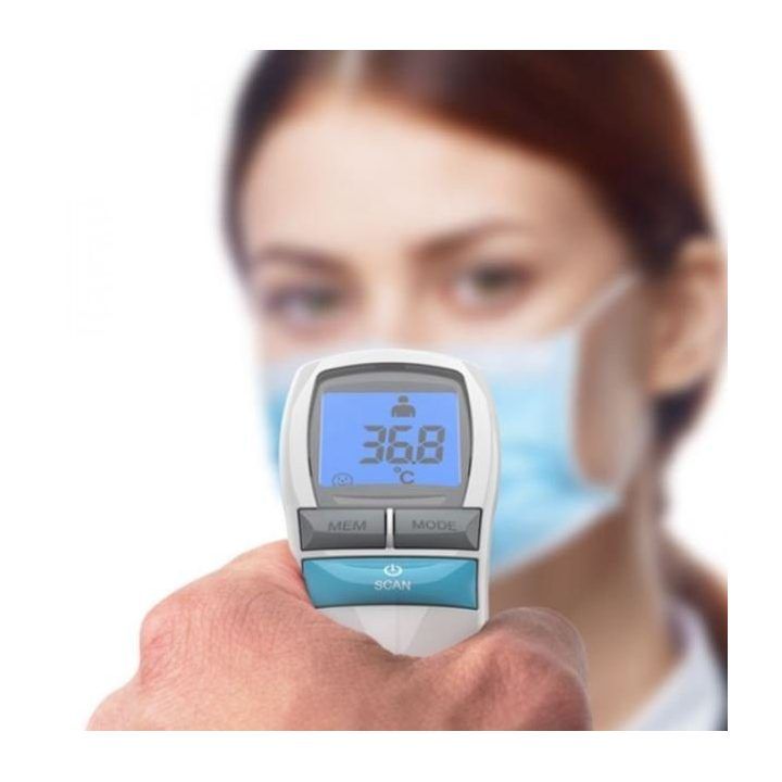 Nekontaktinis infraraudonųjų spindulių termometras Homedics TE-200-EEU