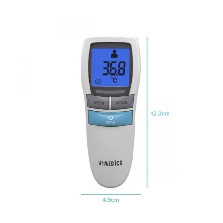Nekontaktinis infraraudonųjų spindulių termometras Homedics TE-200-EEU