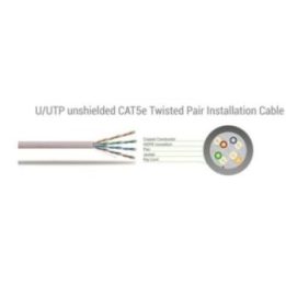 Tinklo kabelis CAT5e Sbox UTP-1R, 1 m, raudonas