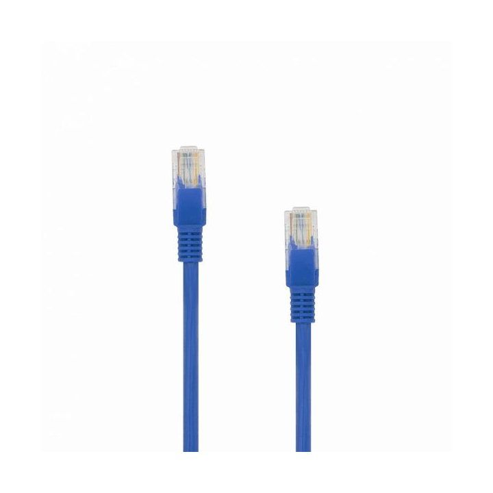 CAT5e tinklo kabelis su RJ45 jungtimis Sbox UTP-10BL, 10 m, mėlynas