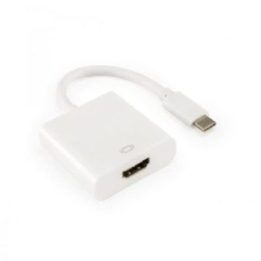 USB-C į HDMI adapteris Sbox AD.HDMI-TYPEC, 4K/30 Hz, 0,155 m, baltas