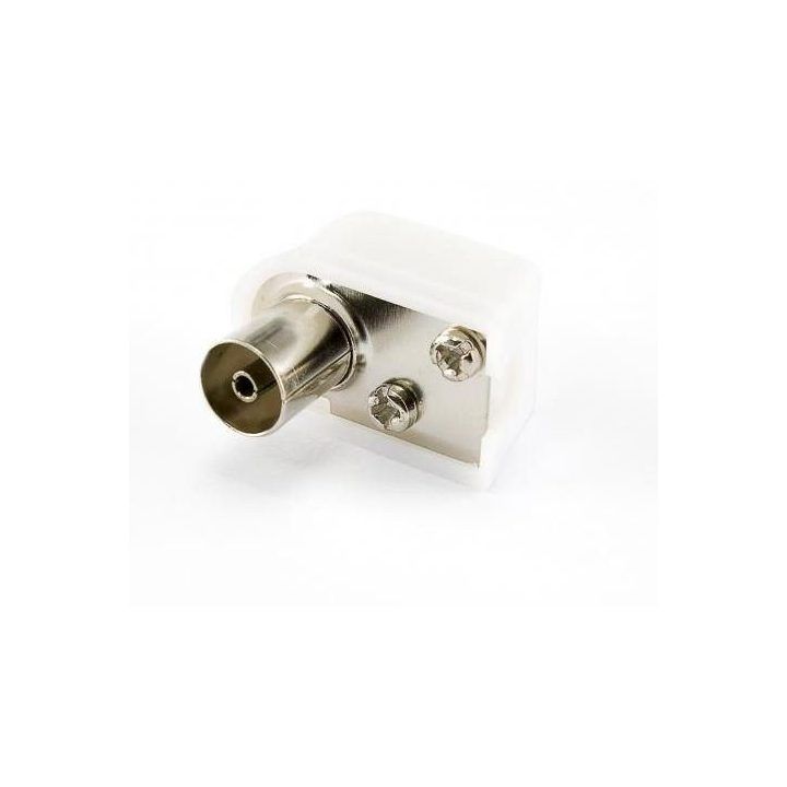 Antenos jungtis RF F Sbox KON.RF-F, balta
