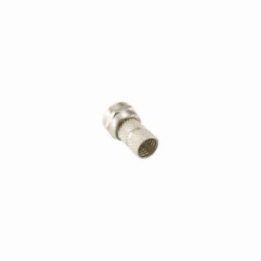 Koaksialinio kabelio F jungtis RG-6 Sbox KON-F, 18 mm, sidabro spalvos