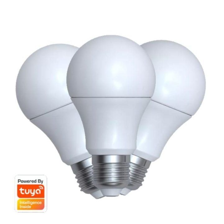Išmaniųjų Wi-Fi lempučių rinkinys su E27 cokoliu Denver SHL-340, 9 W, 3 vnt