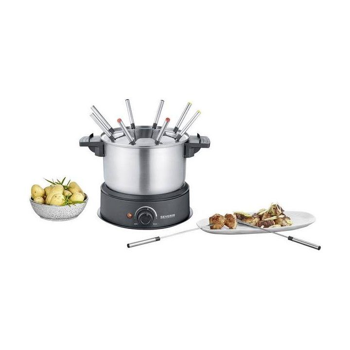 Fondiu rinkinys Severin FO 2470, 1,4 l, 1500 W, juodas