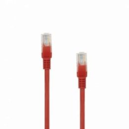 Tinklo kabelis CAT5e su RJ45 jungtimis Sbox UTP-3R, 3 m, raudonas