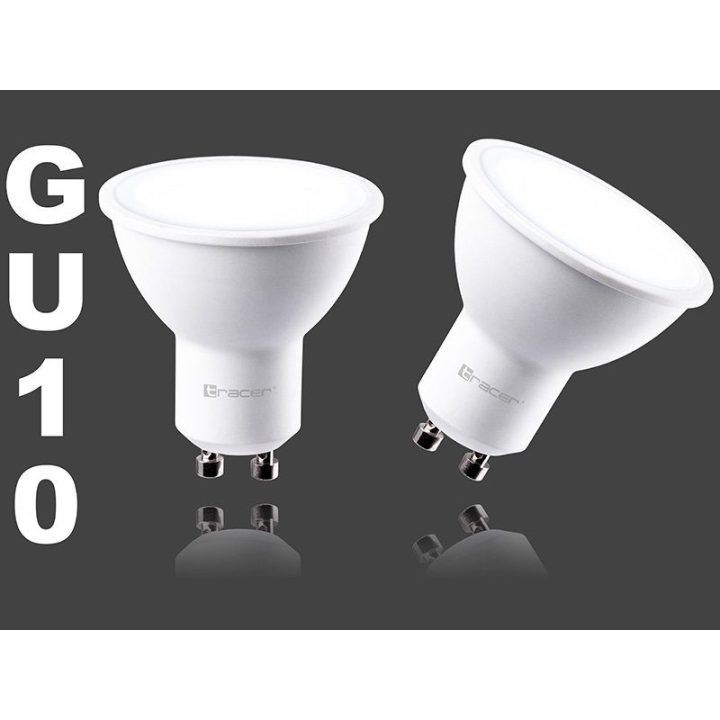 GU10 LED lempučių rinkinys Tracer, 2 vnt., šiltai balta šviesa
