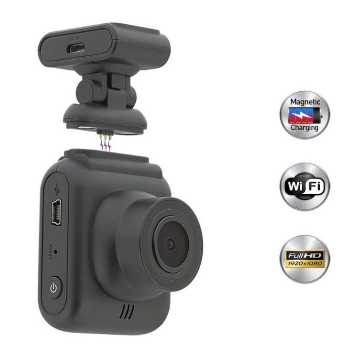 Automobilinis vaizdo registratorius 1080p Tellur Dash Patrol DC1, juodas