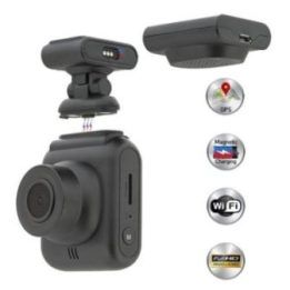 Vaizdo registratorius su GPS Tellur Dash Patrol DC2, Full HD 1080p, juodas