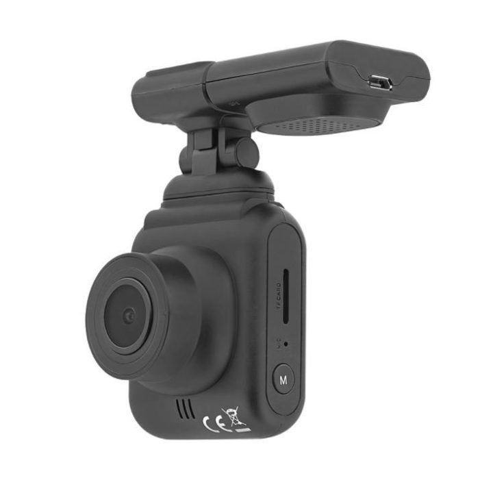 Vaizdo registratorius su GPS Tellur Dash Patrol DC2, Full HD 1080p, juodas