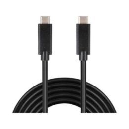 USB-C–USB-C kabelis Sandberg, 2 m, juodas