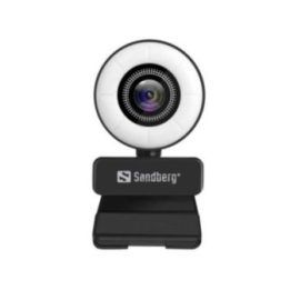 USB internetinė vaizdo kamera Sandberg Streamer, 1080p, juoda