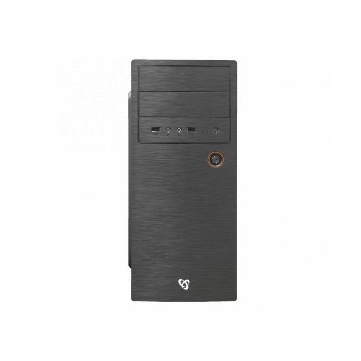 ATX kompiuterio korpusas Sbox PCC-180, juodas