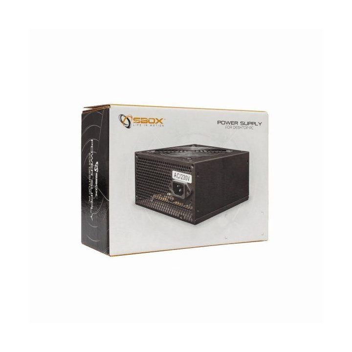 Maitinimo blokas Sbox PSU-400/ATX-400W, 400 W, juodas