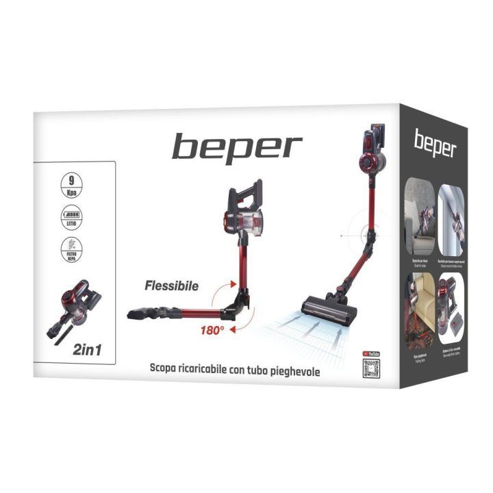 Įkraunamas dulkių siurblys Beper P202ASP100, 120 W