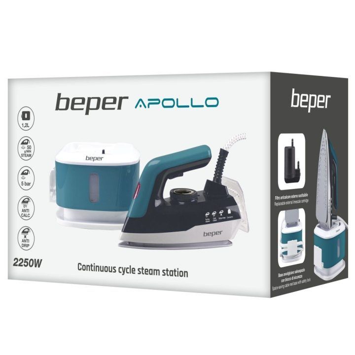 Garų generatorius Beper P204CAL200, 1,2 l, 2250 W