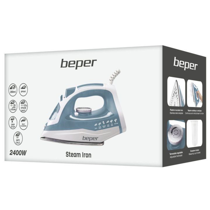 Garų lygintuvas Beper P204FER002, 2400 W