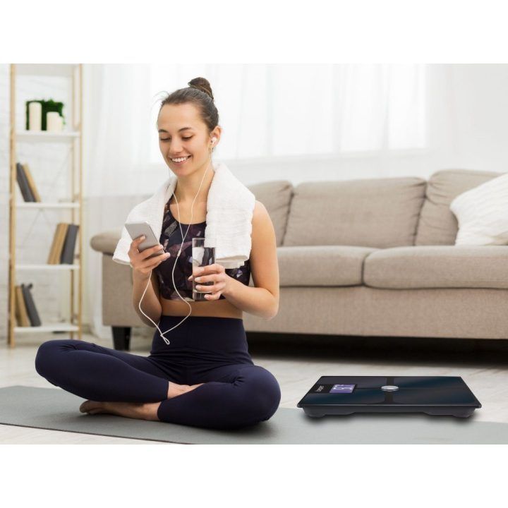 Kūno sudėties svarstyklės su Bluetooth Beper P303BIP050, 30 × 30 × 2,5 cm