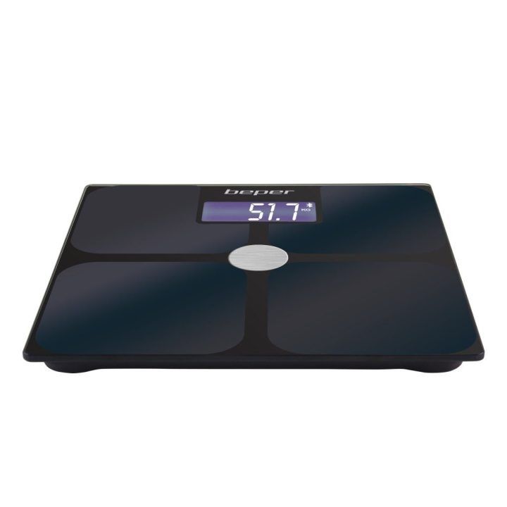 Kūno sudėties svarstyklės su Bluetooth Beper P303BIP050, 30 × 30 × 2,5 cm