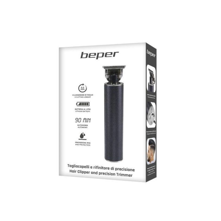 Įkraunama plaukų ir barzdos kirpimo mašinėlė Beper P304CAP001, 600 mAh