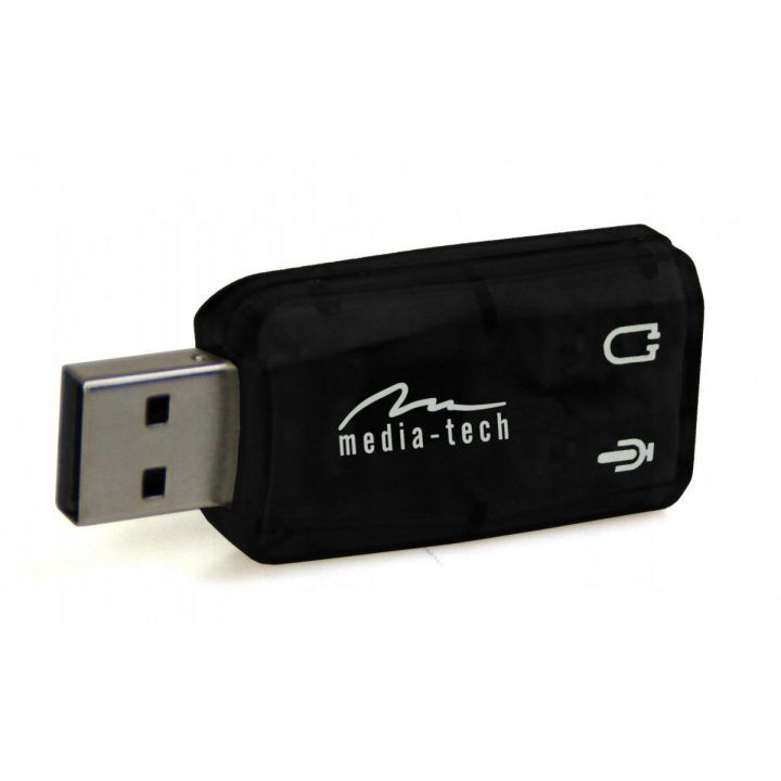 USB garso plokštė su virtualiu 5.1 garsu Media-Tech Virtu