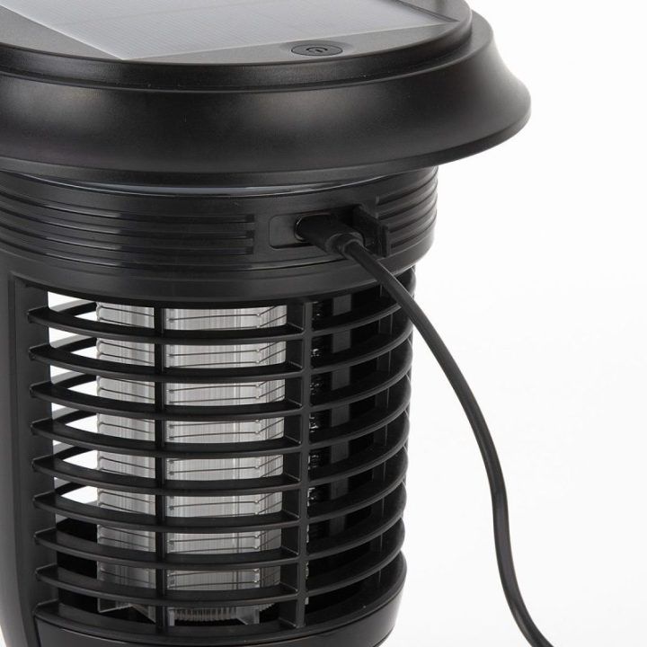 Vabzdžių naikinimo lempa su saulės ir USB įkrovimu Jata MELI0420, 5 W