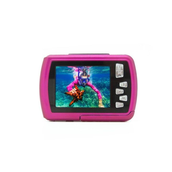Skaitmeninis povandeninis fotoaparatas Easypix Aquapix W2024 Splash, rožinis