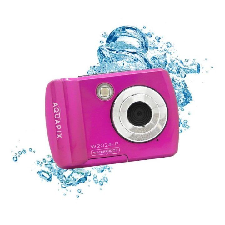 Skaitmeninis povandeninis fotoaparatas Easypix Aquapix W2024 Splash, rožinis