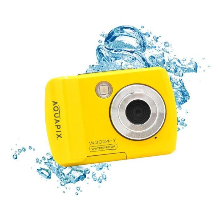 Povandeninis fotoaparatas Easypix Aquapix W2024 Splash, 16 MP, geltonas