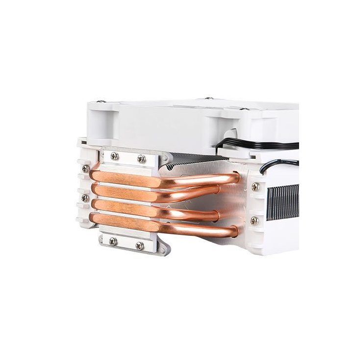Procesoriaus aušintuvas su RGB apšvietimu Zalman CNPS10X OPTIMA II, 120 mm, baltas