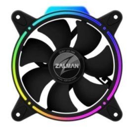 ARGB korpuso ventiliatorius Zalman ZM-RFD120A, 120 mm, juodas