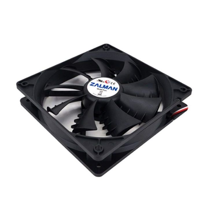 Korpuso ventiliatorius Zalman ZM-F2 Plus(SF), 92 mm, juodas
