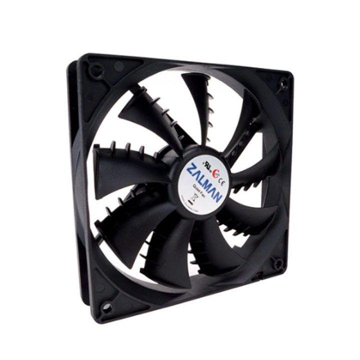 Korpuso ventiliatorius Zalman ZM-F2 Plus(SF), 92 mm, juodas