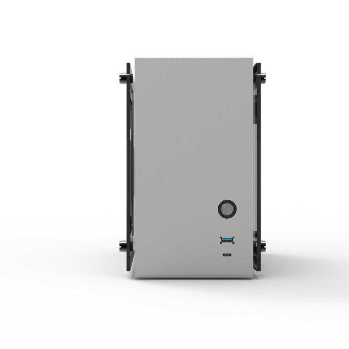 Mini-ITX kompiuterio korpusas Zalman M2, sidabro spalvos