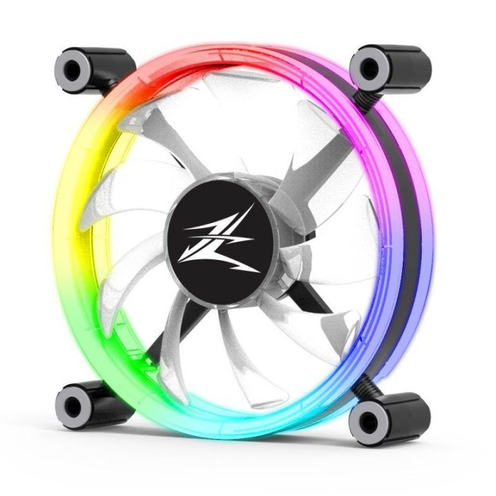 ARGB korpuso ventiliatorius Zalman ZM-LF120, 120 mm